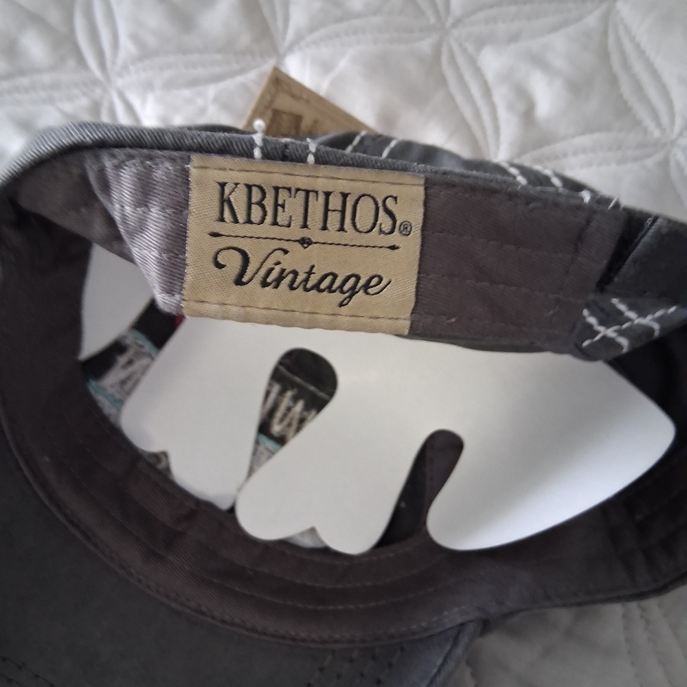 KBETHOS Gray “Sweet Southern & Sassy” Strapback Hat One Size Pink & Gray NWT - Picture 6 of 6